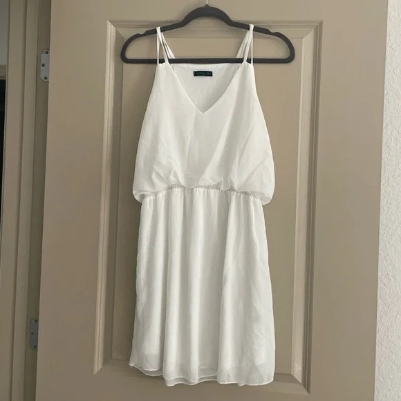 Cals | Dresses | White Flowy Summer Dress | Poshmark